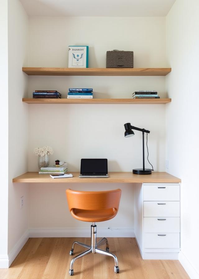 Nowoczesne biuro domowe zaprojektowane przez XPCOM SP Z O O